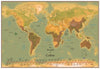 World Coffee Map 2021 Edition  Exquisitely Detailed and LAMINATED 3 sizes available